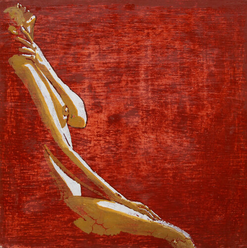 Dans le soleil by Alexia López Sosa, Painting for Sale on Select