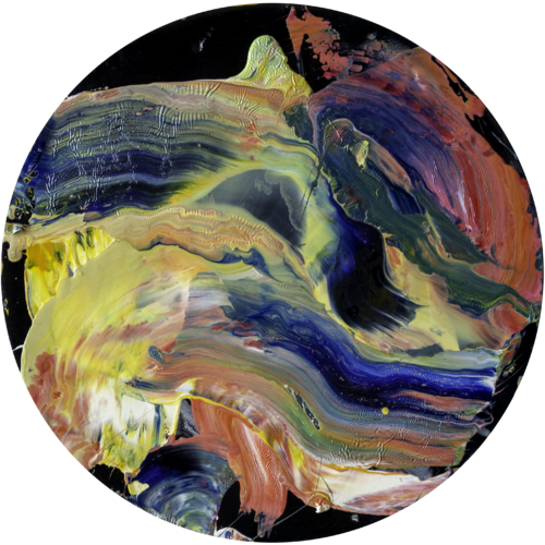 Painting colors on the clouds by Alexia López Sosa, Painting for Sale on Select