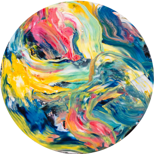 Chromatic dream [Green Sky] by Alexia López Sosa, Painting for Sale on Select