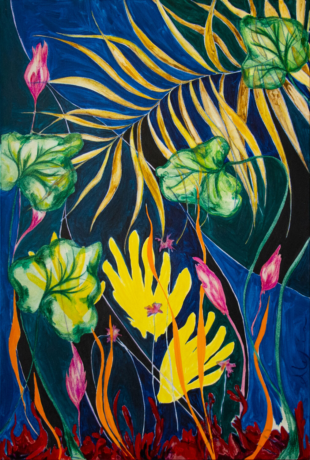 Spring Alexia López Sosa Original painting for sale