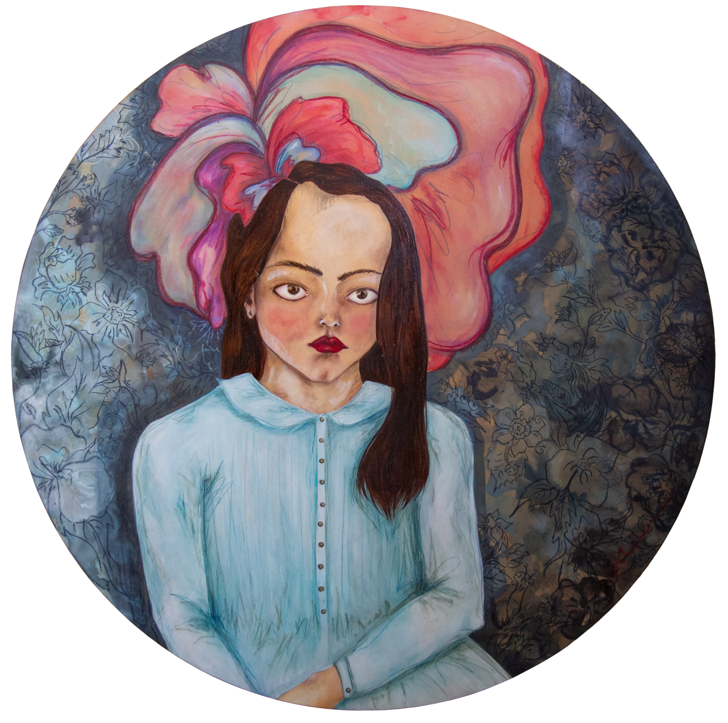 OLVIDO V Alexia López Sosa Original painting for sale