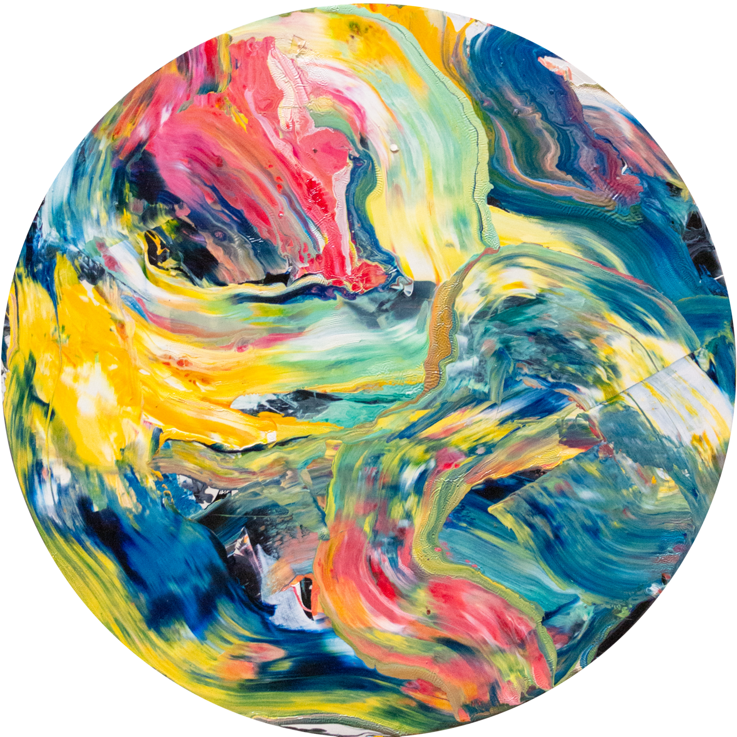Chromatic dream [Green Sky] Alexia López Sosa Original painting for sale