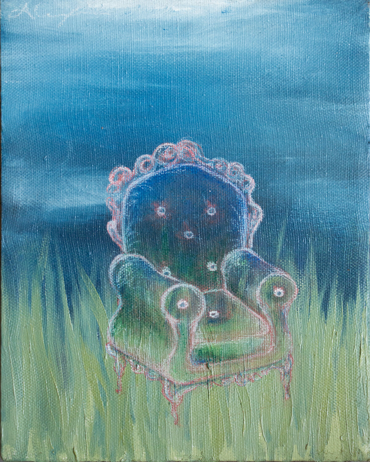 Dreaming of freedom. Alexia López Sosa Original painting for sale