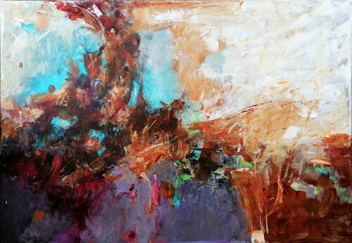 DYNAMICS by Emilia Milcheva, Painting for Sale on Select
