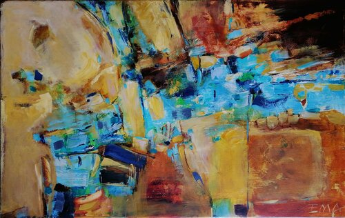 TRACES by Emilia Milcheva, Painting for Sale on Select