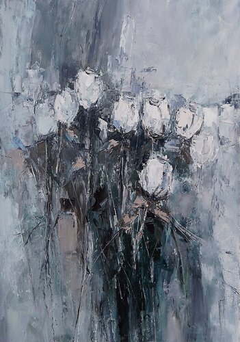 BELIEVING by Emilia Milcheva, Painting for Sale on Select