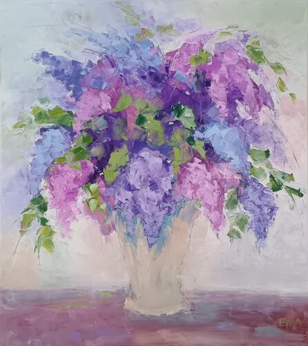 SCENT OF A SPRING NIGHT by Emilia Milcheva, Painting for Sale on Select