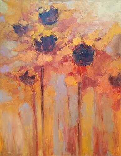 HEAT by Emilia Milcheva, Painting for Sale on Select