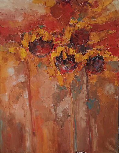 THIRST by Emilia Milcheva, Painting for Sale on Select