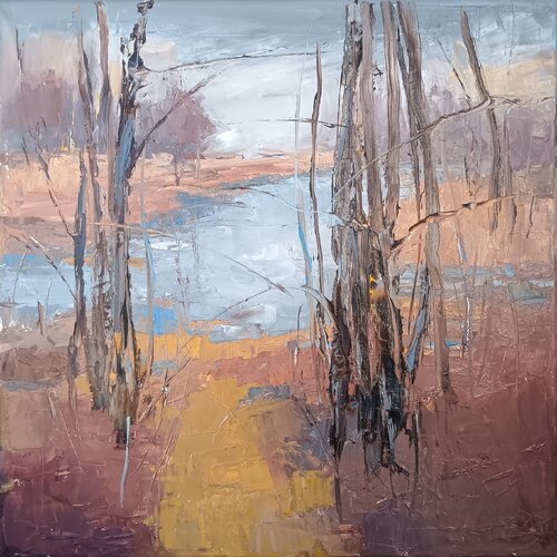 UNDRESSED by Emilia Milcheva, Painting for Sale on Select