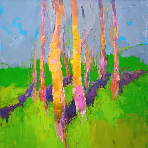 RISING HOPES by Emilia Milcheva, Painting for Sale on Select