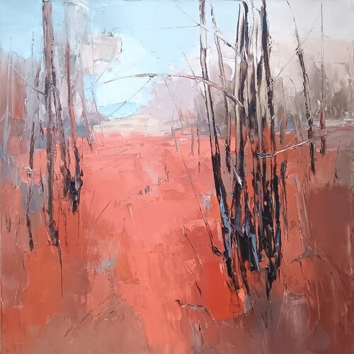 CARNIVAL OF RUST by Emilia Milcheva, Painting for Sale on Select