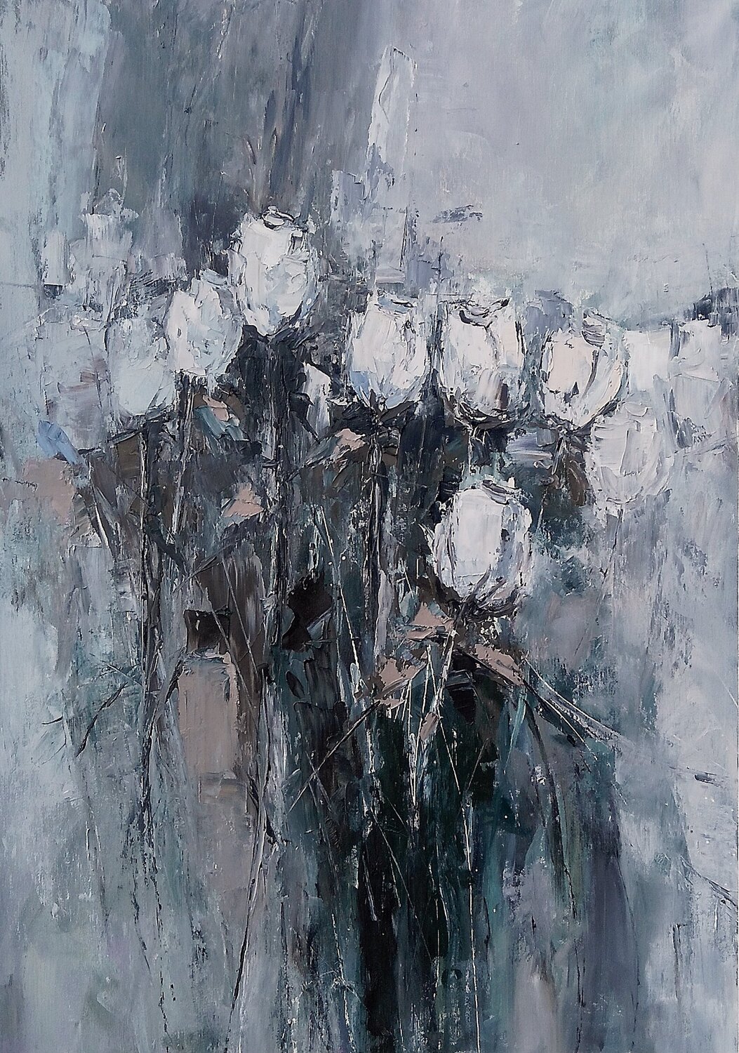 BELIEVING Emilia Milcheva Original painting for sale