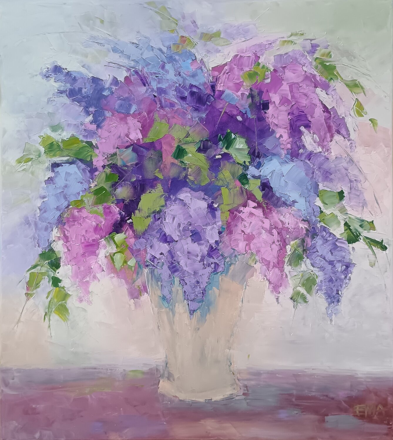 SCENT OF A SPRING NIGHT Emilia Milcheva Original painting for sale