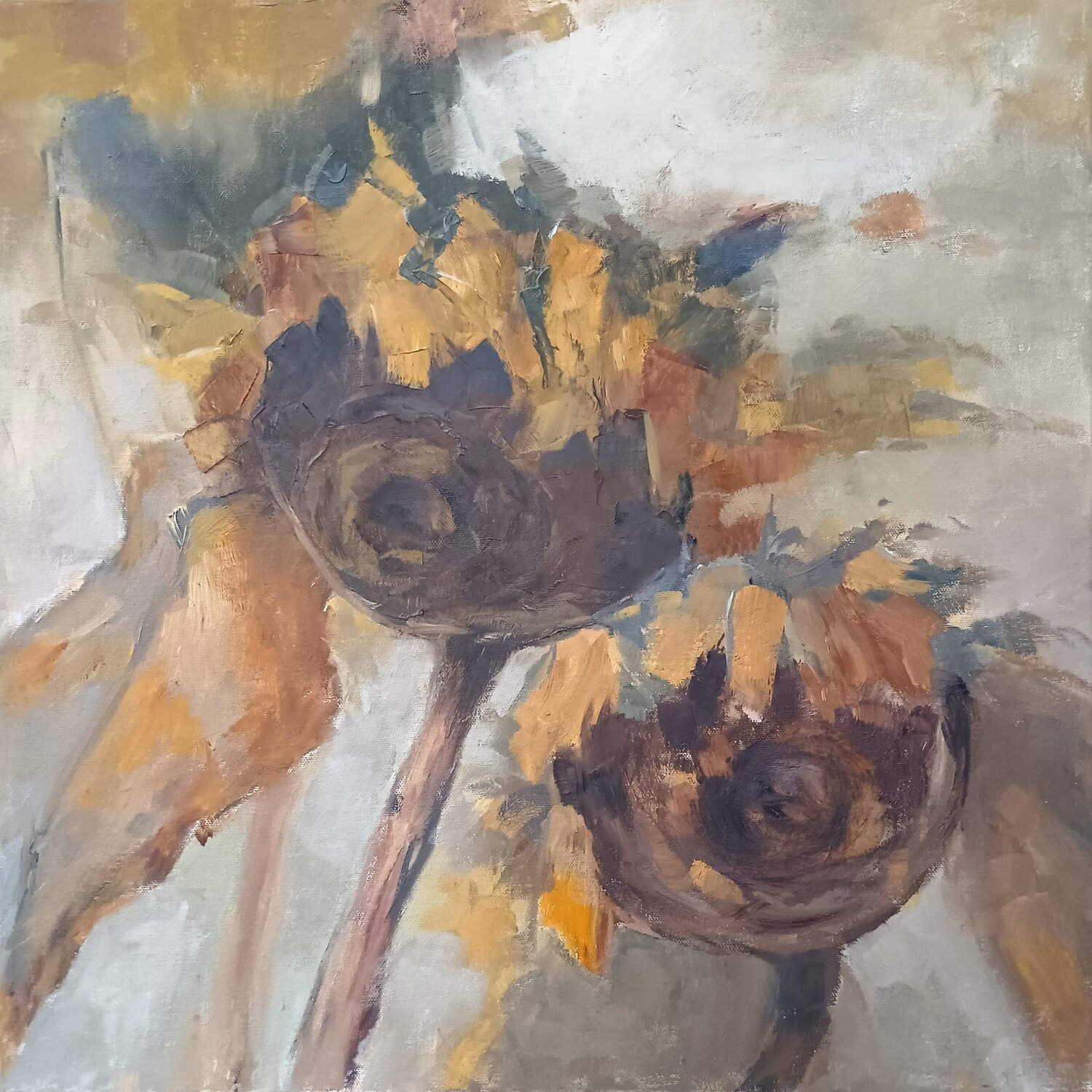 THE EARLY RISERS Emilia Milcheva Original painting for sale