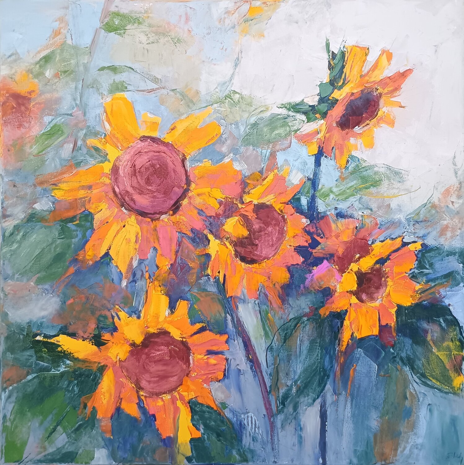YOUTH Emilia Milcheva Original painting for sale