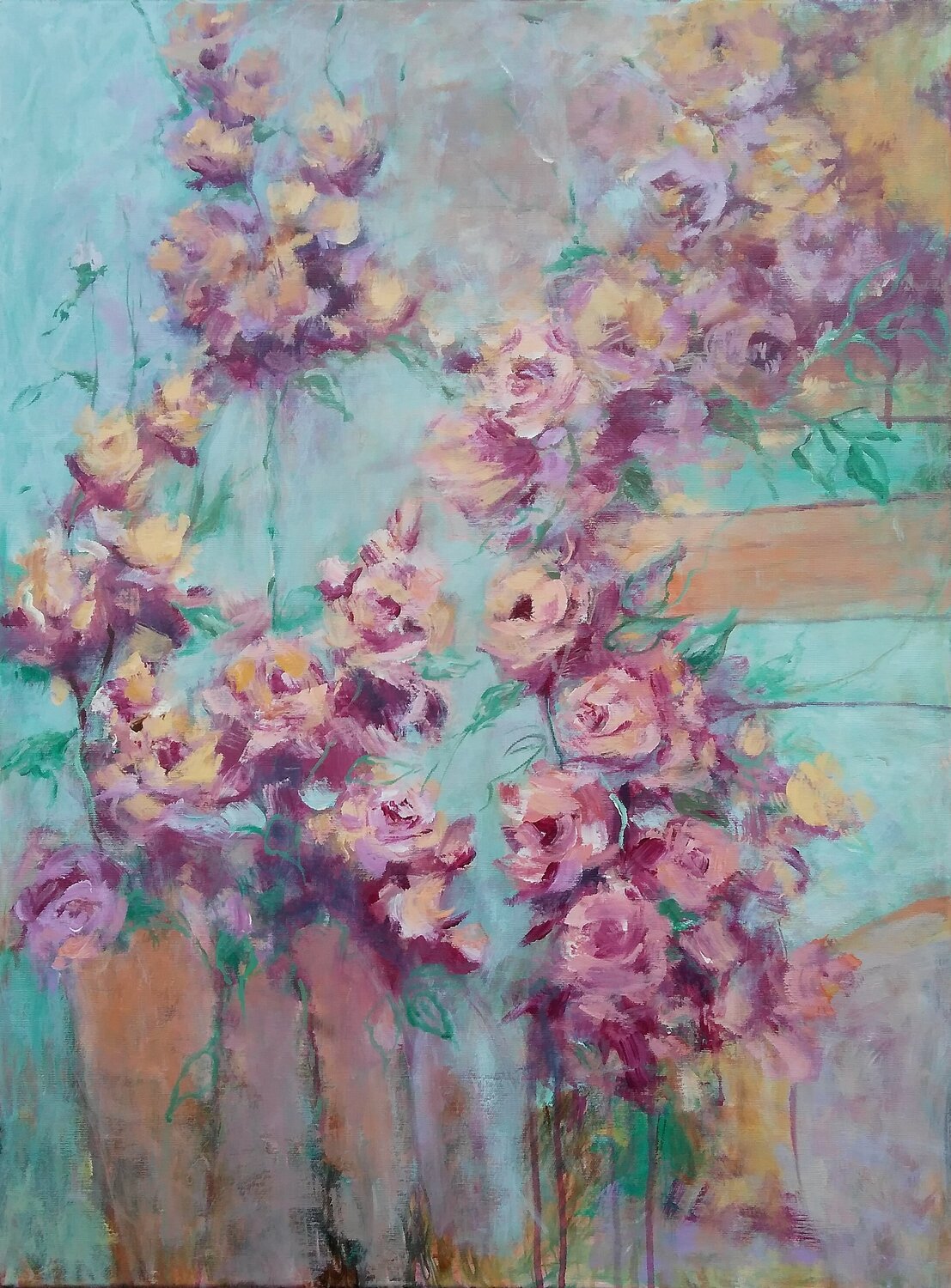 BORN WILD Emilia Milcheva Original painting for sale