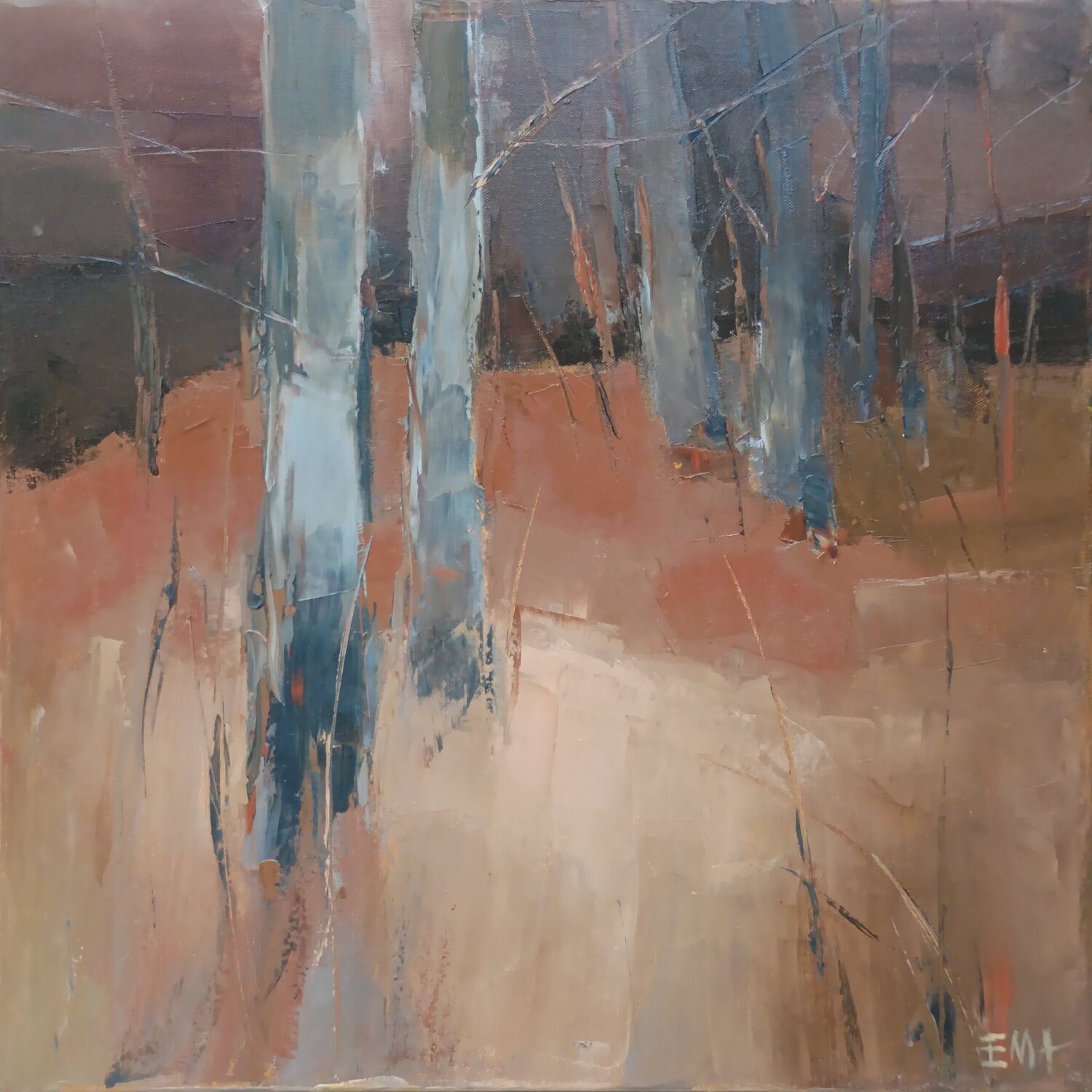UNFINISHED POEM Emilia Milcheva Original painting for sale