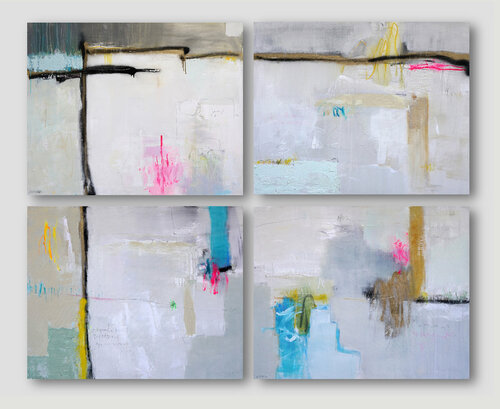 El Pasaje Perfecto by Bruno Vázquez, Painting for Sale on Select