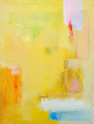 Amarillo Bondad by Bruno Vázquez, Painting for Sale on Select