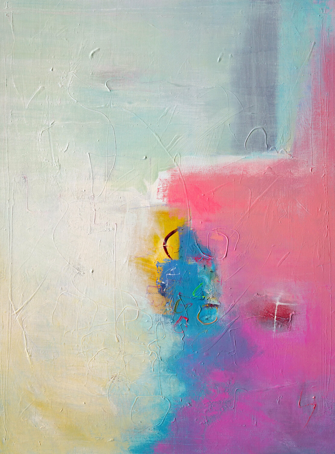 FRESCO Bruno Vázquez Original painting for sale