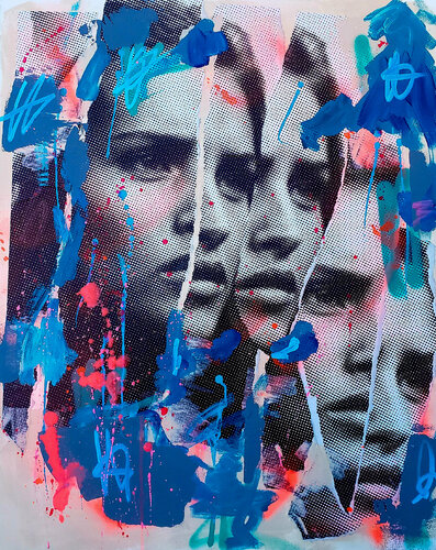 Fragment#9 by Peïo, Painting for Sale on Select