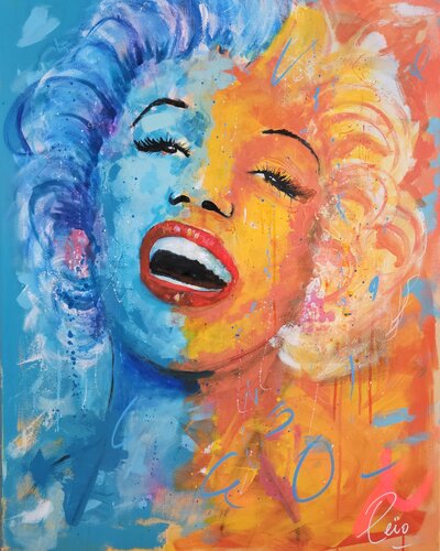 Marylin#1 by Peïo, Painting for Sale on Select