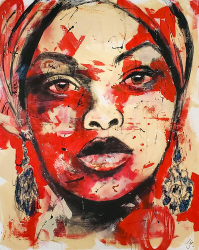 ANNA by Peïo, Painting for Sale on Select