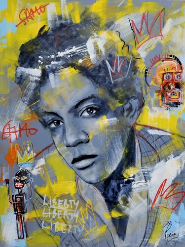 BASQUIAT by Peïo, Painting for Sale on Select