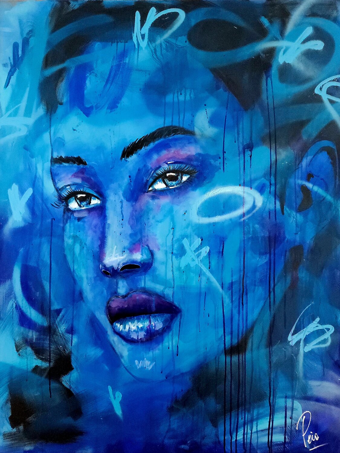 AlaïA Peïo Original painting for sale