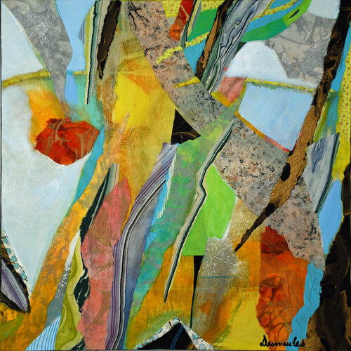 Forêt tropicale by Dominique Desmeules, Painting for Sale on Select