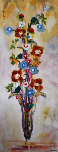 India by Dominique Desmeules, Painting for Sale on Select