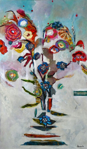 Au soleil levant by Dominique Desmeules, Painting for Sale on Select