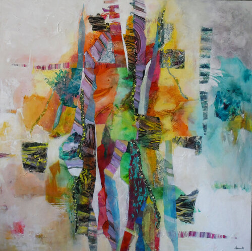 Rêveries du jour by Dominique Desmeules, Painting for Sale on Select