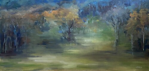 Voyage intérieur by Géraldine Morales, Painting for Sale on Select