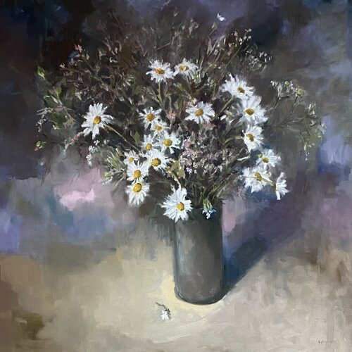 Bouquet Champêtre by Géraldine Morales, Painting for Sale on Select
