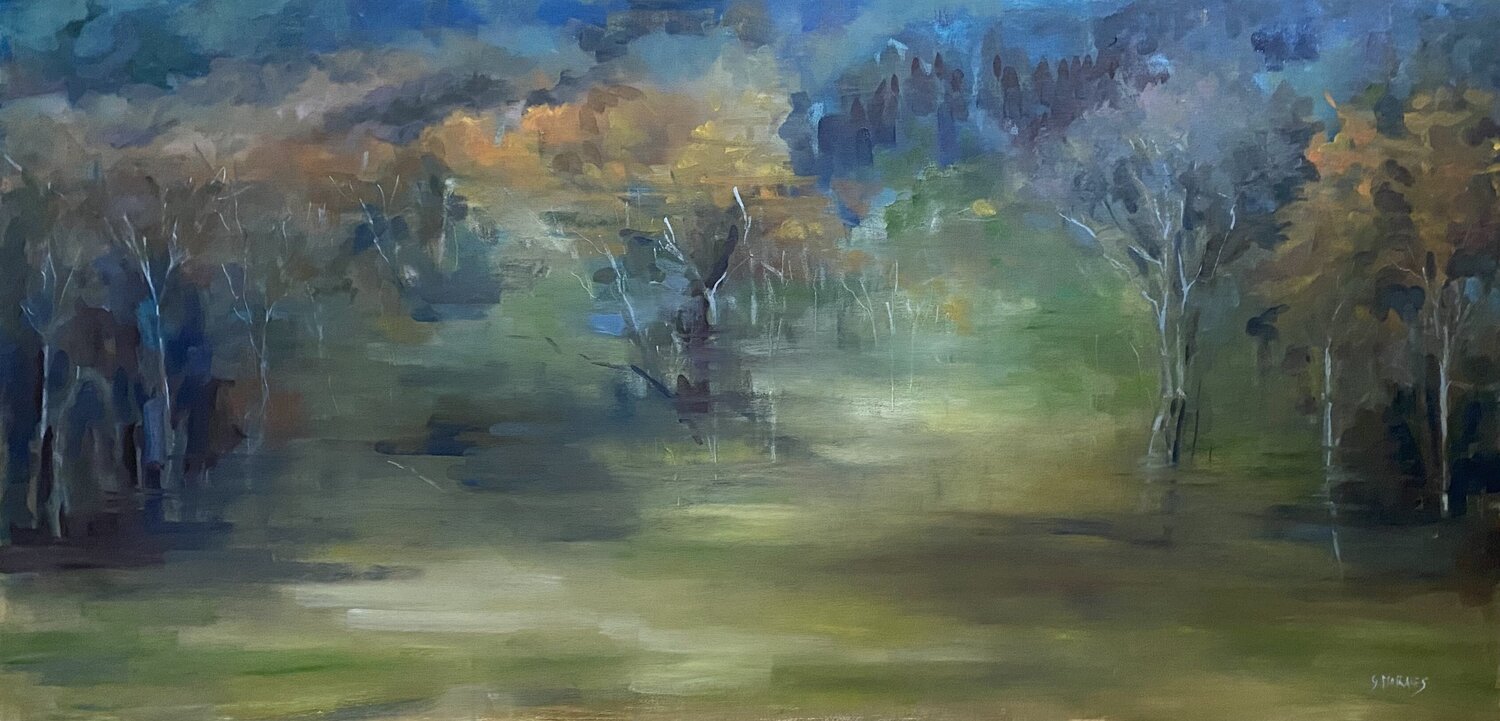 Voyage intérieur Géraldine Morales Original painting for sale