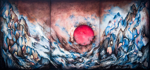 Where light Dwells by Marjan Fahimi, Painting for Sale on Select