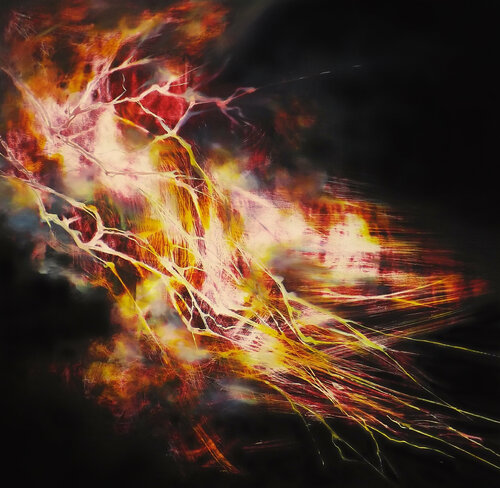 Rush by Marjan Fahimi, Painting for Sale on Select