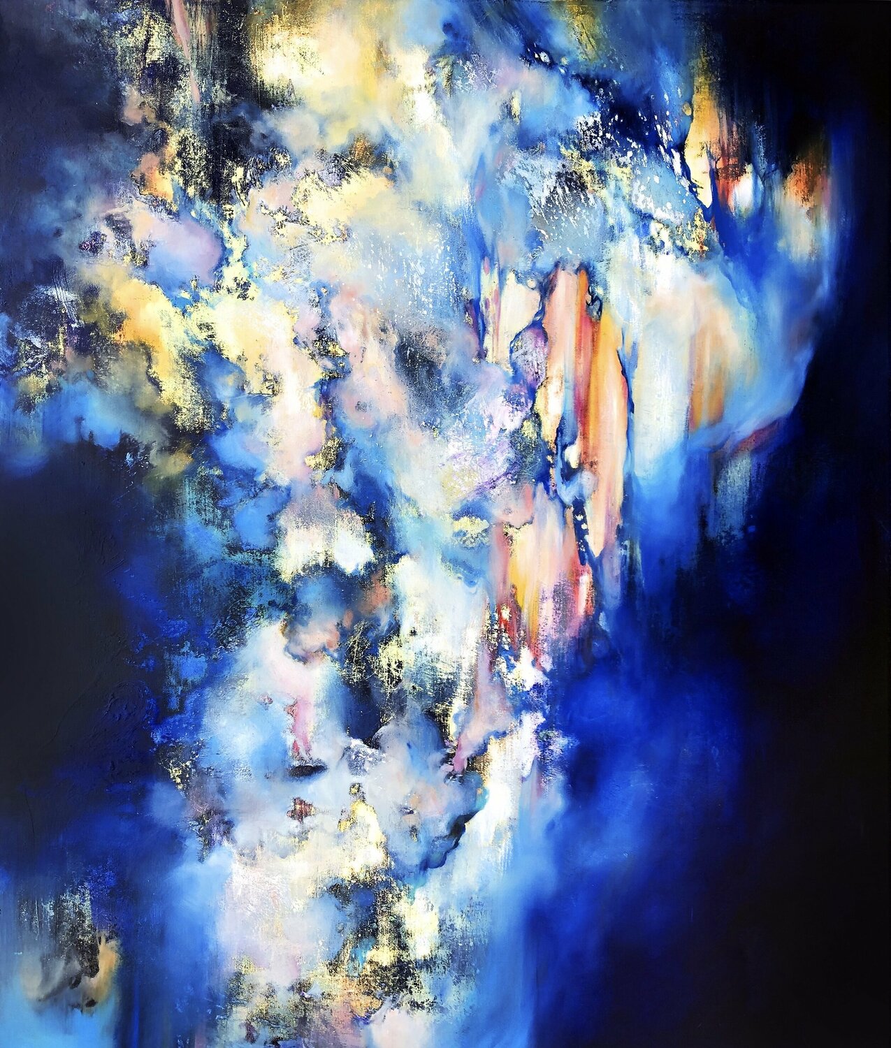 Waiting for tomorrow - 2 Marjan Fahimi Original painting for sale