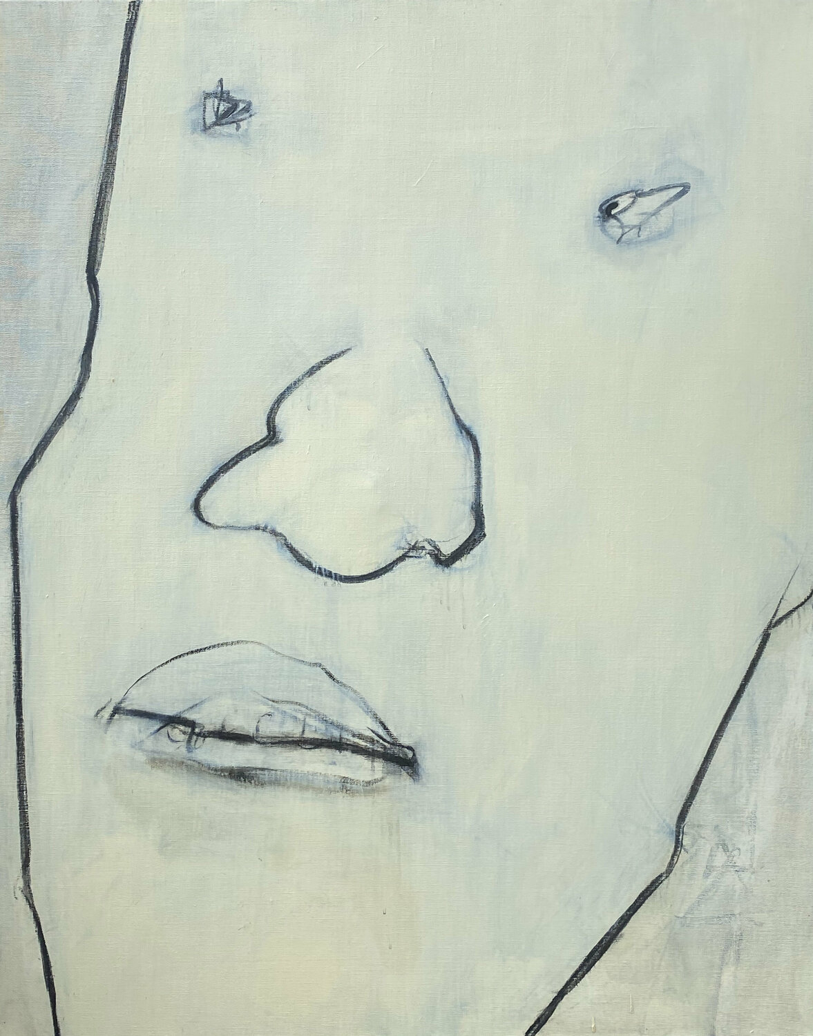 Face 3 Shihoko Moritani Original painting for sale