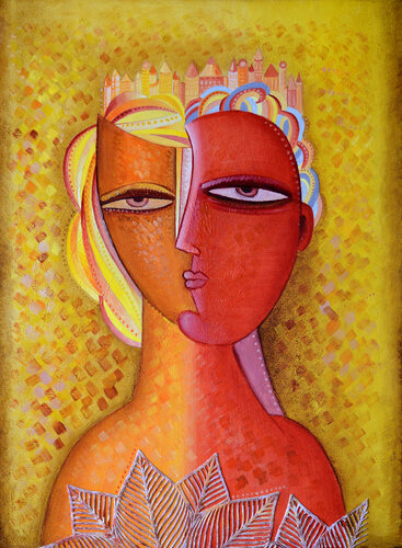 Crystal Soul by Van Hovak, Painting for Sale on Select