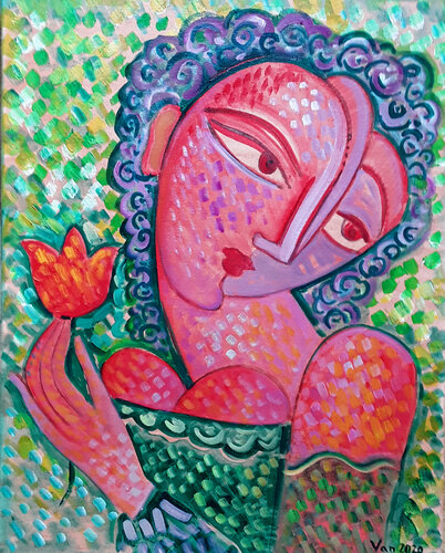 Emotion by Van Hovak, Painting for Sale on Select