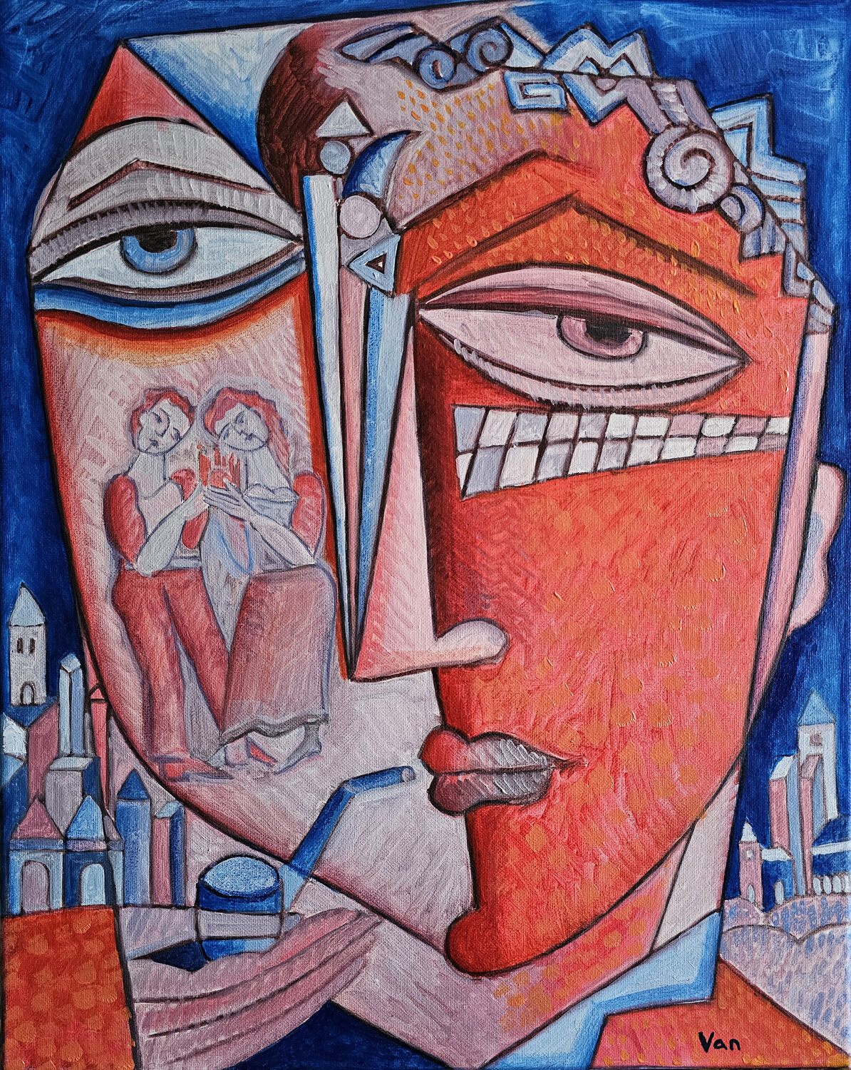 Memories Van Hovak Original painting for sale