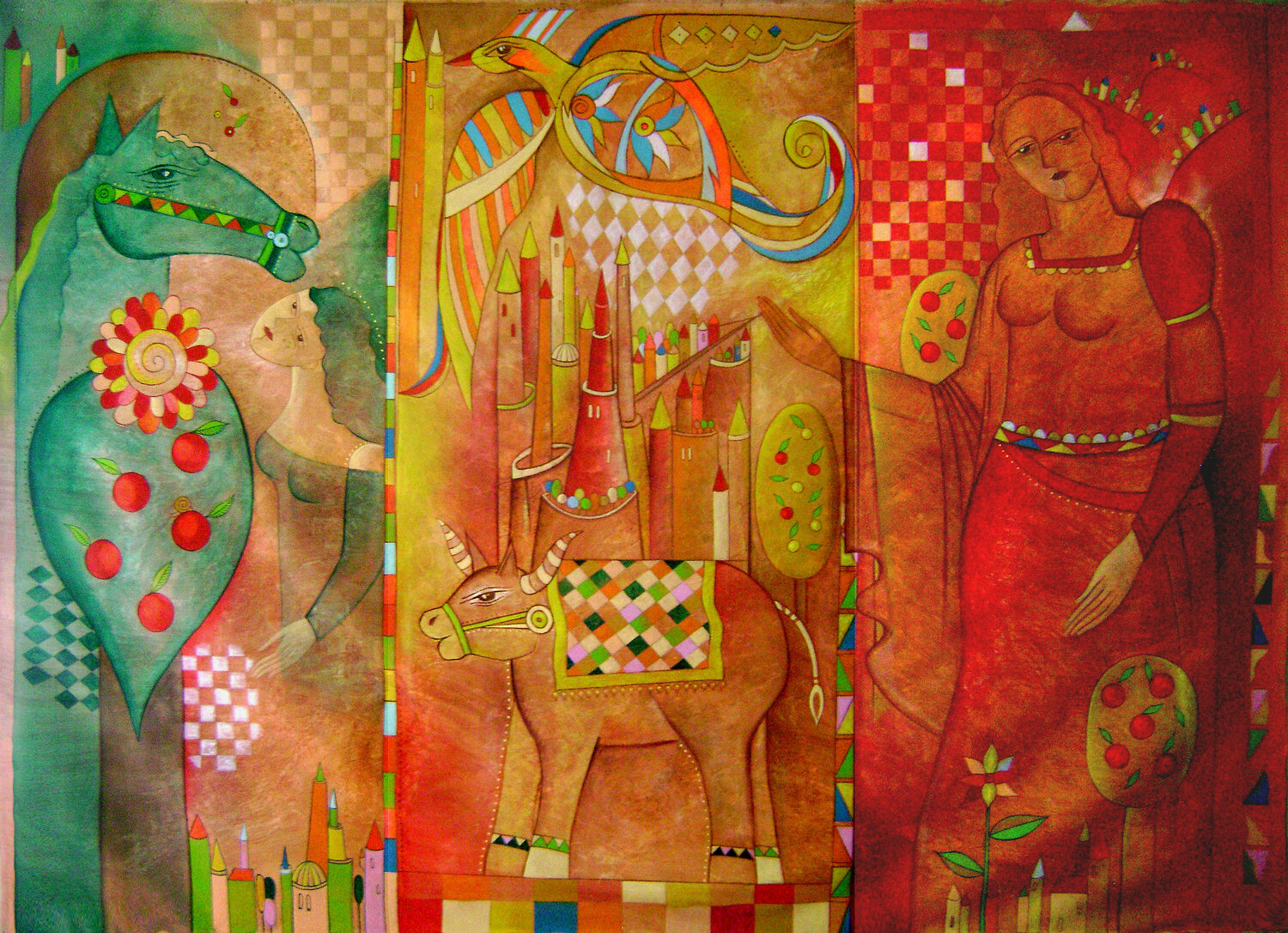 Fairy Tale Van Hovak Original painting for sale