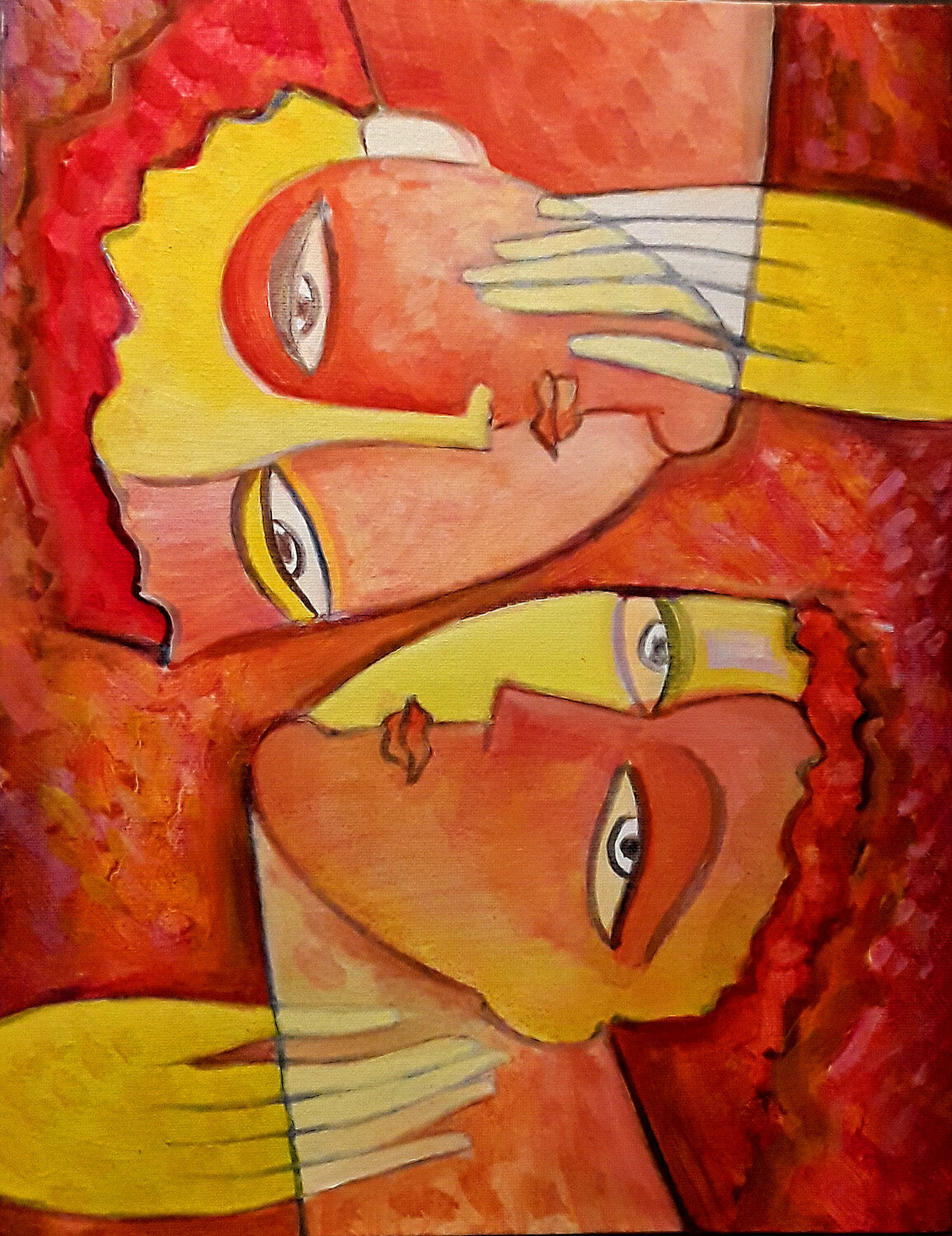 Lovers Van Hovak Original painting for sale