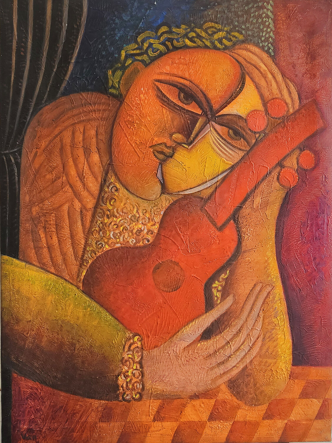 Evening Melody Van Hovak Original painting for sale