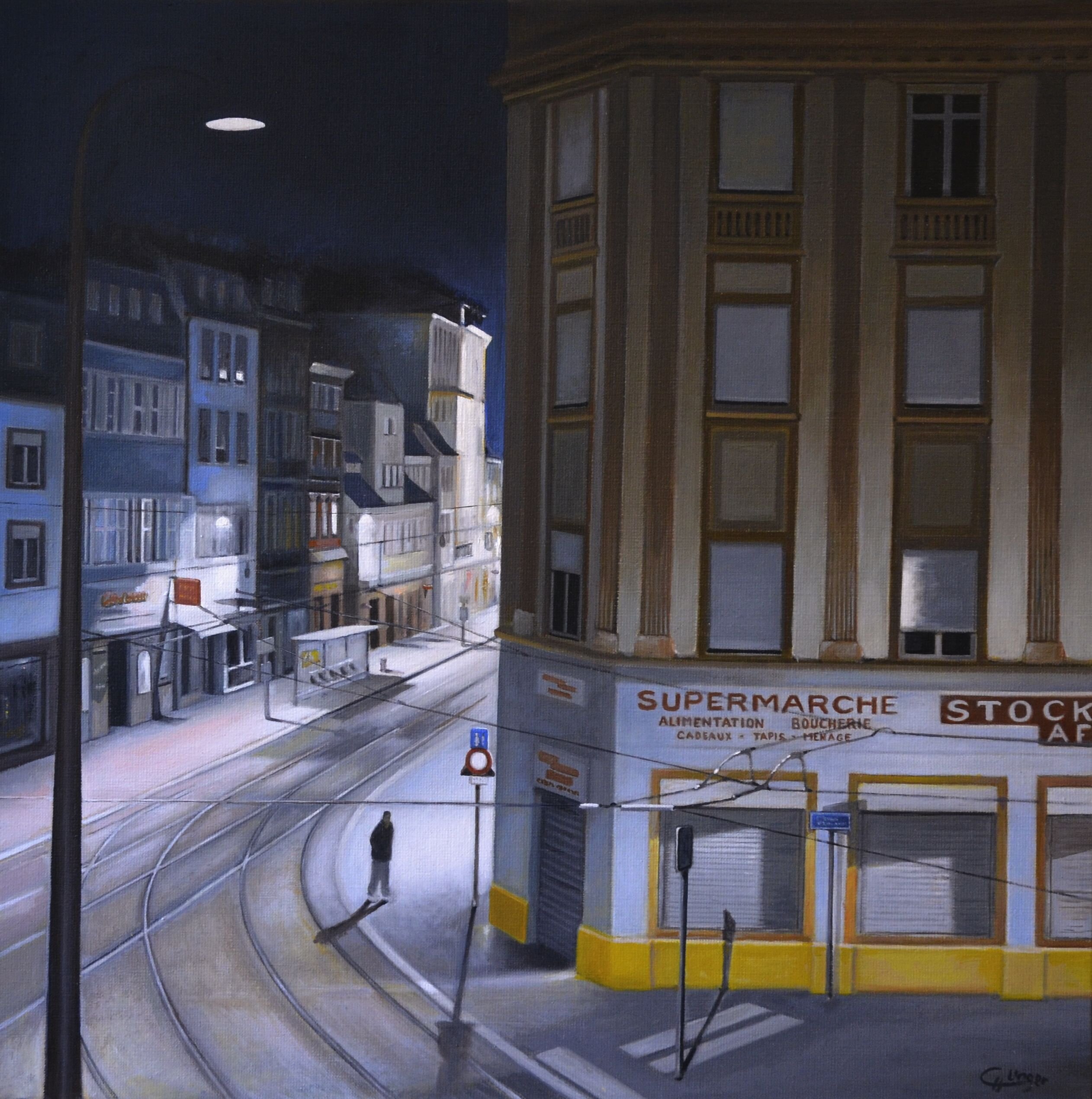 Faubourg National - 3 h du matin - (ou solitude nocturne)