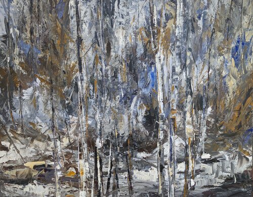 Almost winter by Nicole Caron, Painting for Sale on Select