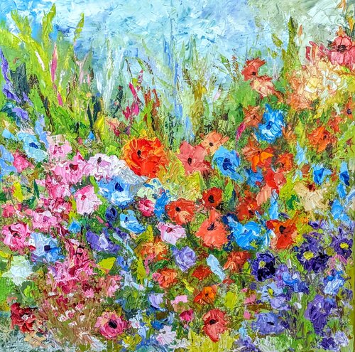 Je rêve à la Provence by Nicole Caron, Painting for Sale on Select
